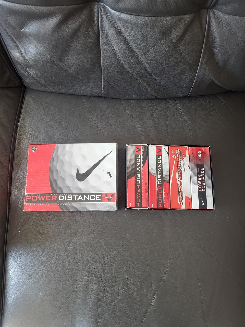 Nike Power Distance Golf Balls - White & Red Box